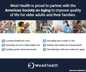 Display ad promoting partnership between West Health and ASA