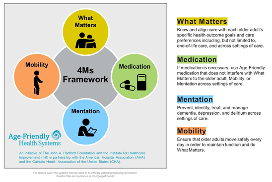 Age Friendly Health Systems chart