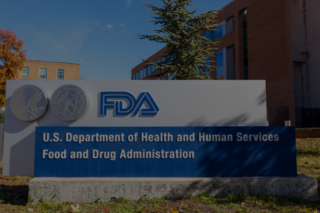 Sign outside the Food and Drug Administration