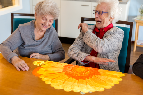 The Tovertafel game for those with dementia.