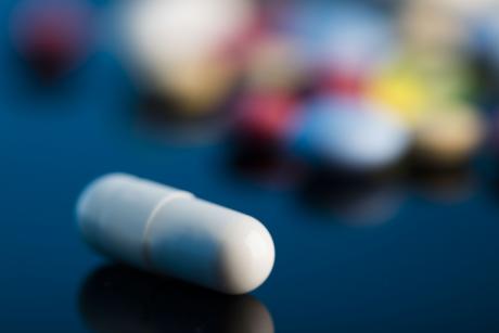 Pills illustrating medicine or substance abuse