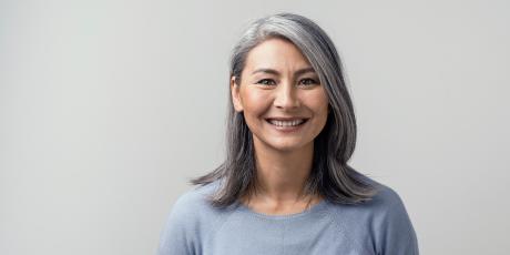 middle age Asian woman