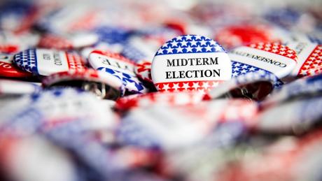 Buttons for the midterm election