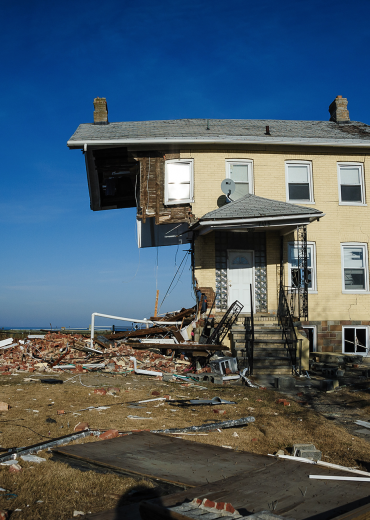 Hurricane Sandy's aftermath, Union Beach, NJ