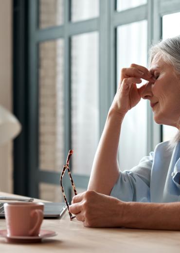Photo illustrating menopause at work