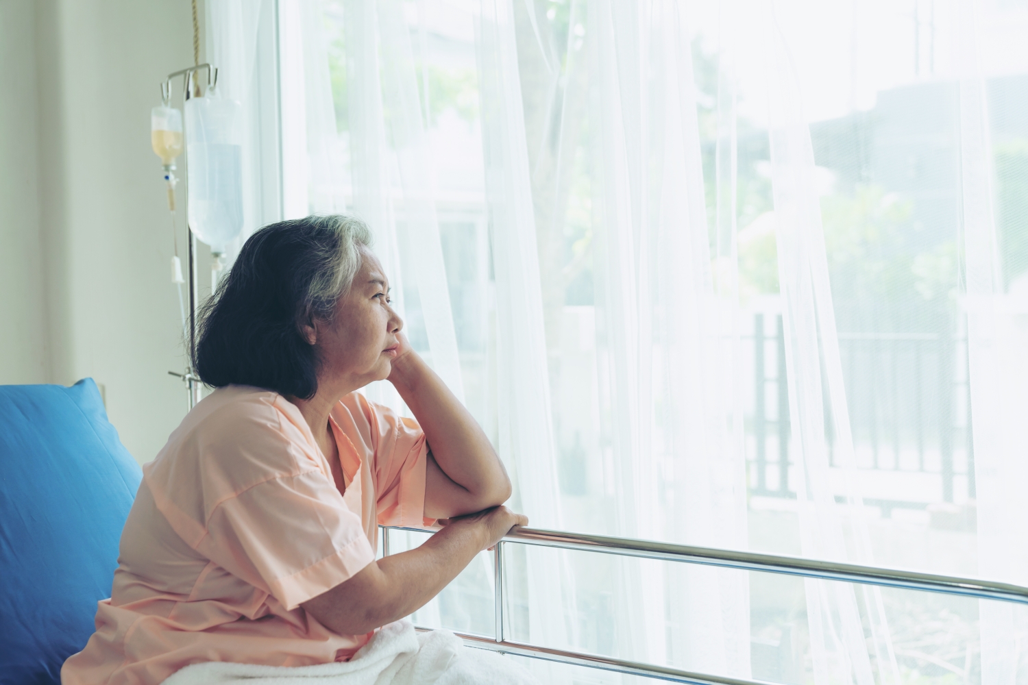 Nursing home resident, sad, Lomastro culture change