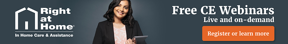 Right at Home webinar ad